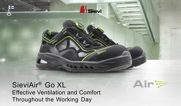 SieviAir® Go Safety Shoes – Comfortable & Breathable Work Footwear