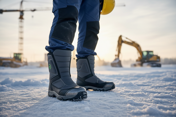 Modern safety footwear innovation for cold weather construction sites in the European Union