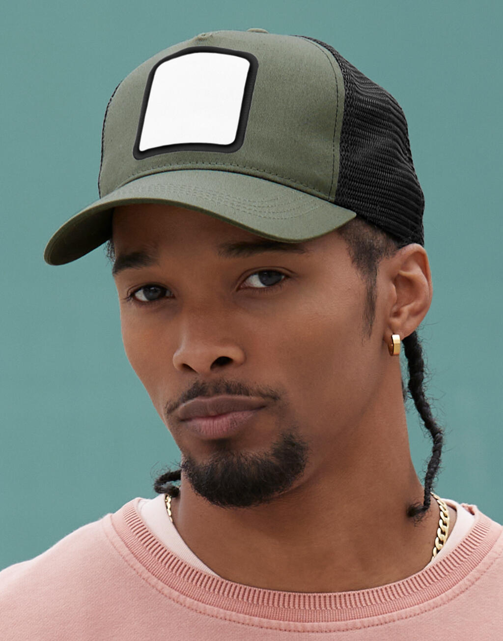 Beechfield Appliqué Patch 5 Panel Trucker