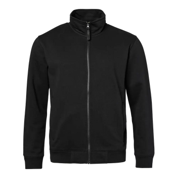 160 Sweat Fullzip - Black