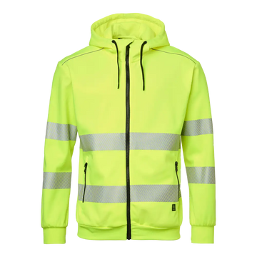 284 Sweat Zip Hoodie - Fluorescent yellow