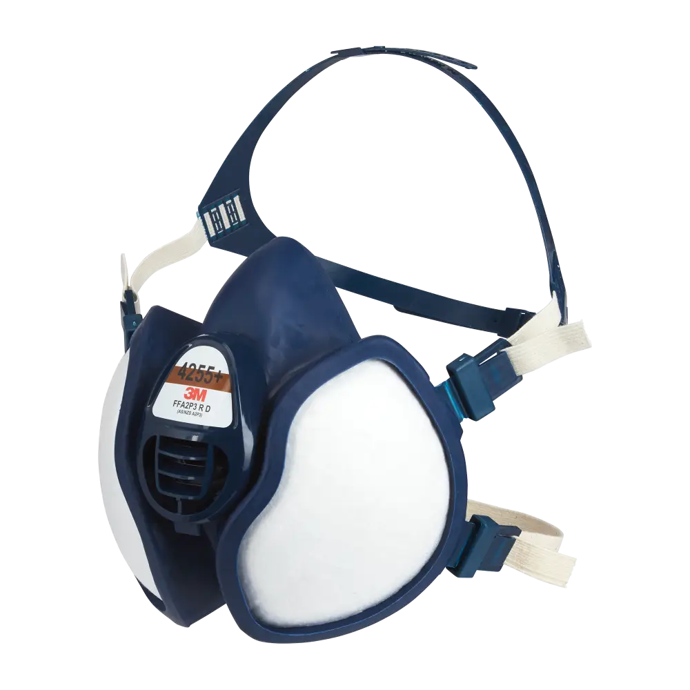 4255+ Reusable FFA2P3 R D Half Face Mask - Navy