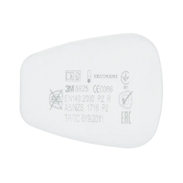 5925 P2 R 10pcs/2p Particle Filter - White