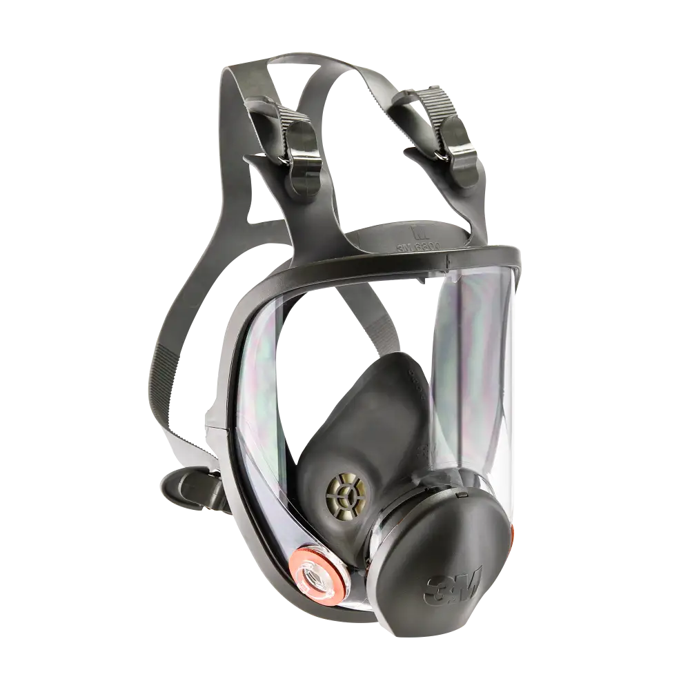 6000 Reusable Full Face Mask - Black