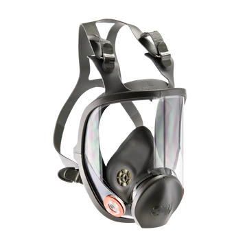 6000 Reusable Full Face Mask - Black