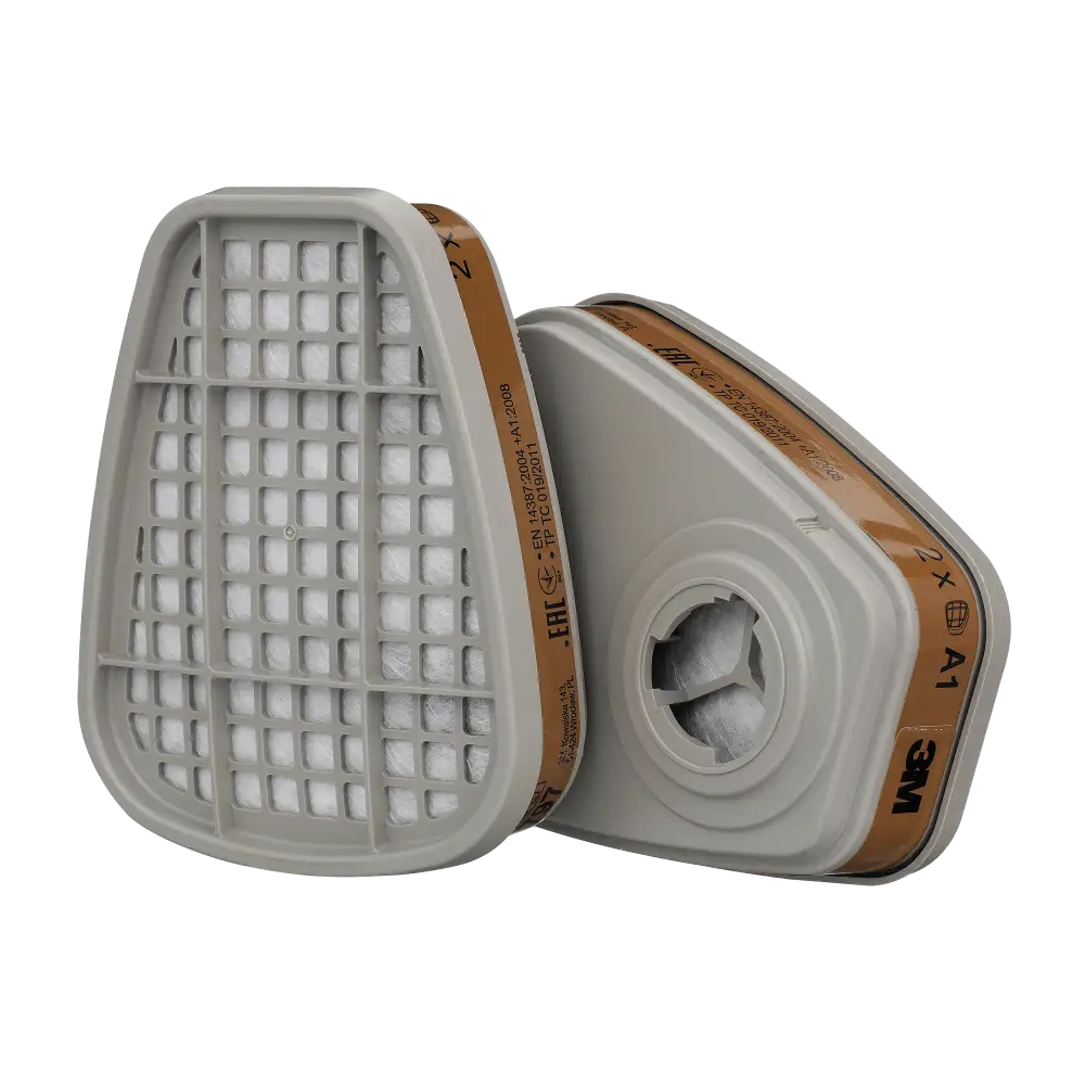 6051 Gas A1 4pcs/2p Filter - Light grey