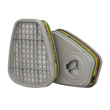 6059 Gas ABEK1 4pcs/2p Filter - Light grey
