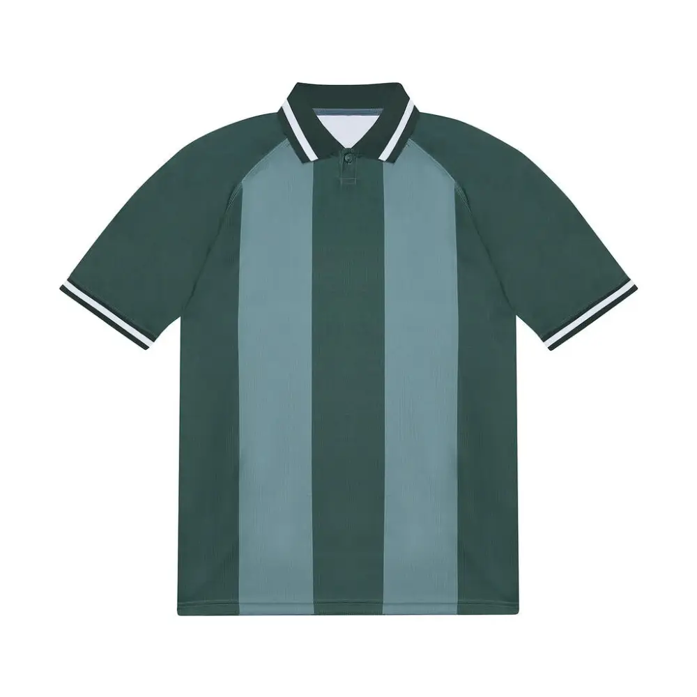 B&C Active Polo - Forest Green/Green / S