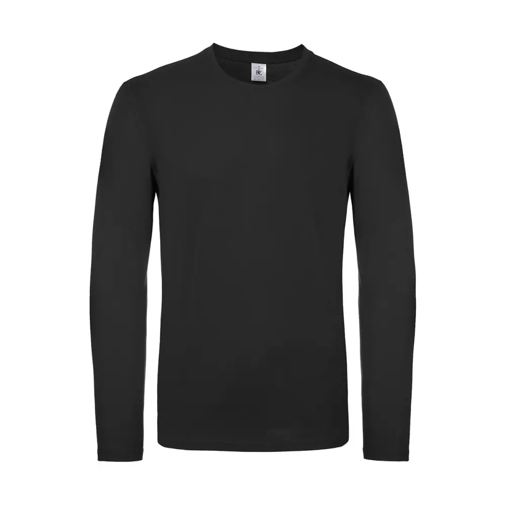 B&C #E150 LSL - Black / S