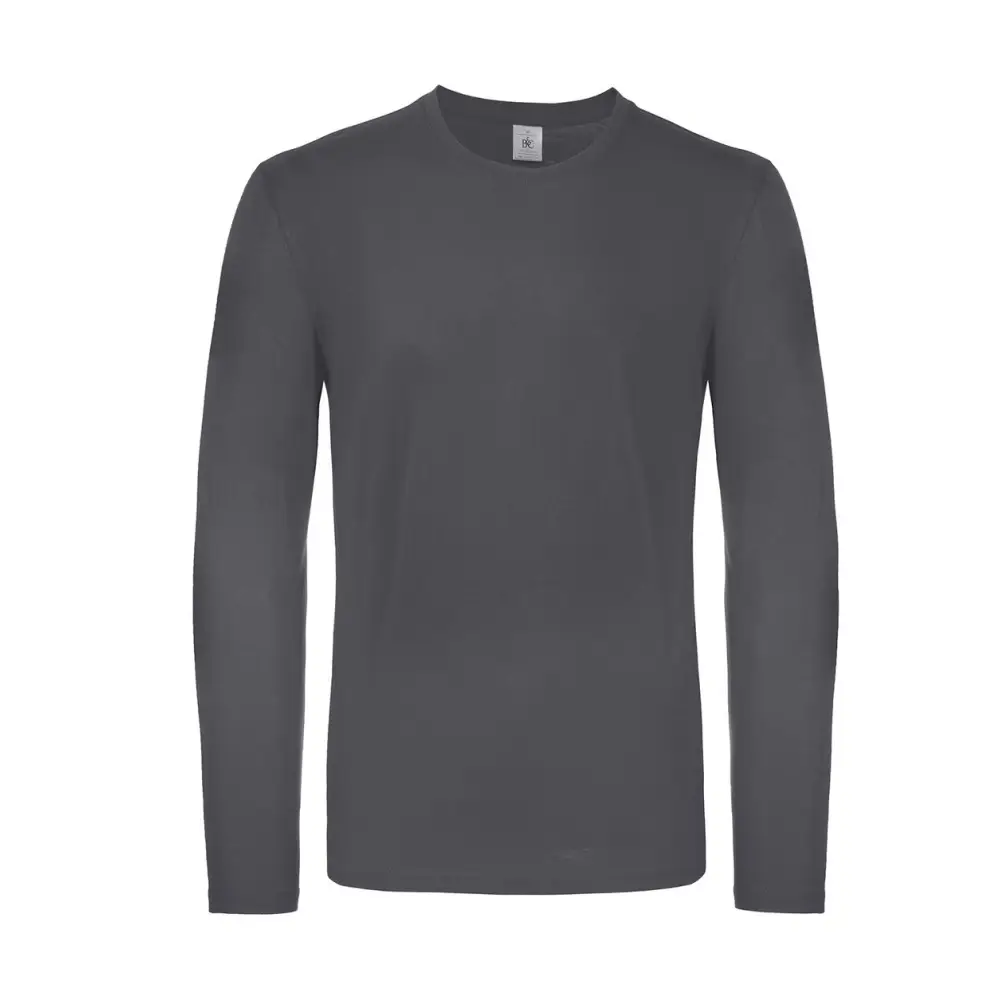 B&C #E150 LSL - Dark grey / S