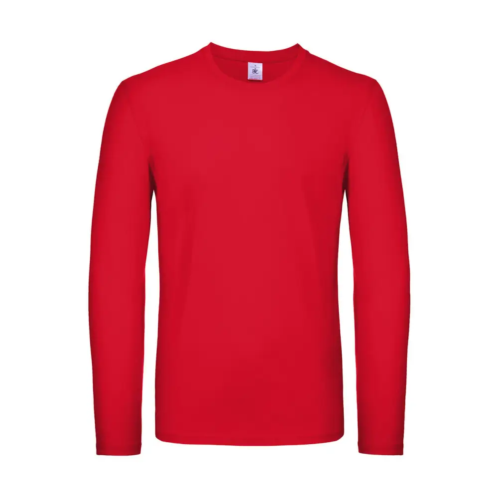 B&C #E150 LSL - Red / S
