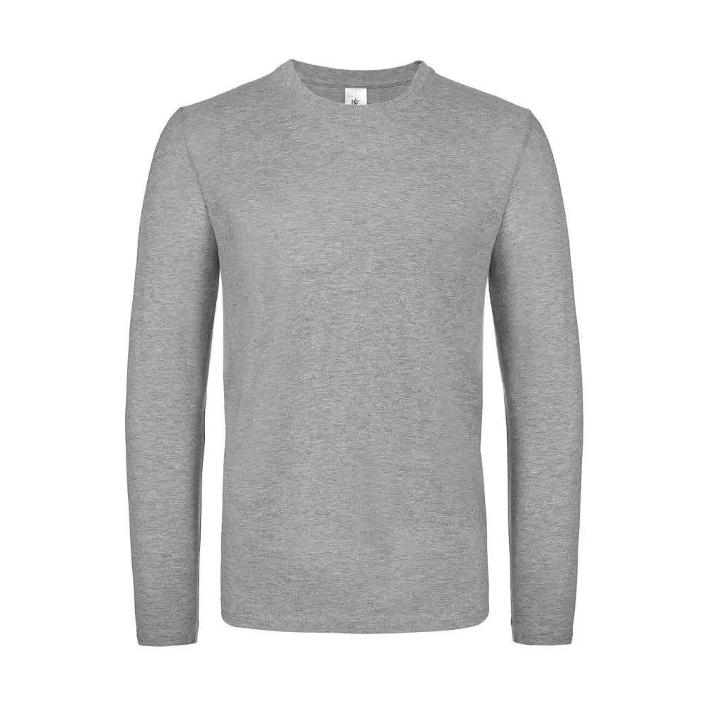 B&C #E150 LSL - Sport Grey / S