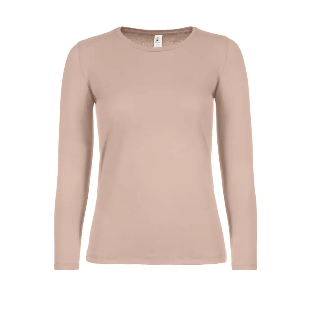 B&C #E150 LSL /women - Millennial Pink / XS