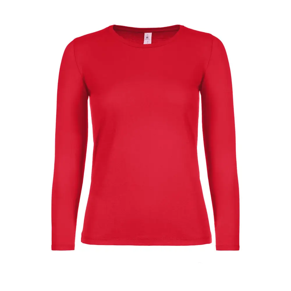 B&C #E150 LSL /women - Red / XS