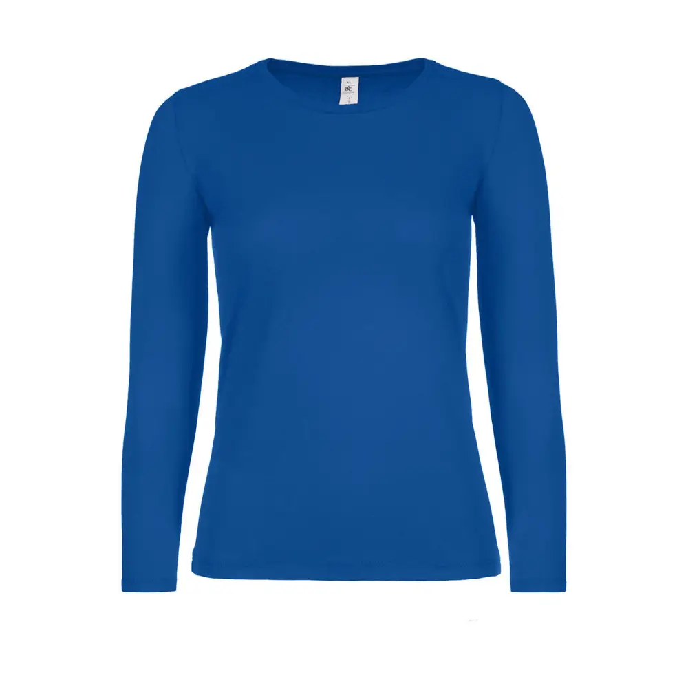 B&C #E150 LSL /women - Royal Blue / XS