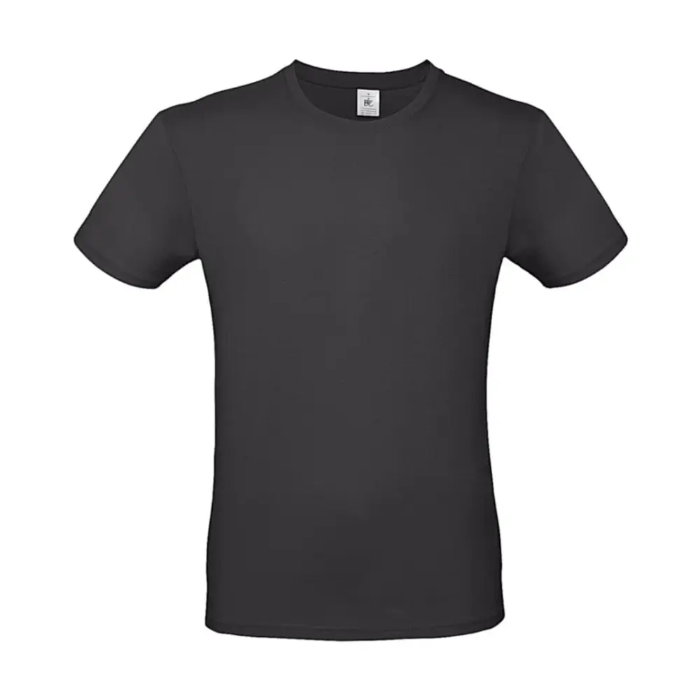 B&C #E150 T-Shirt - Black Pure / XS