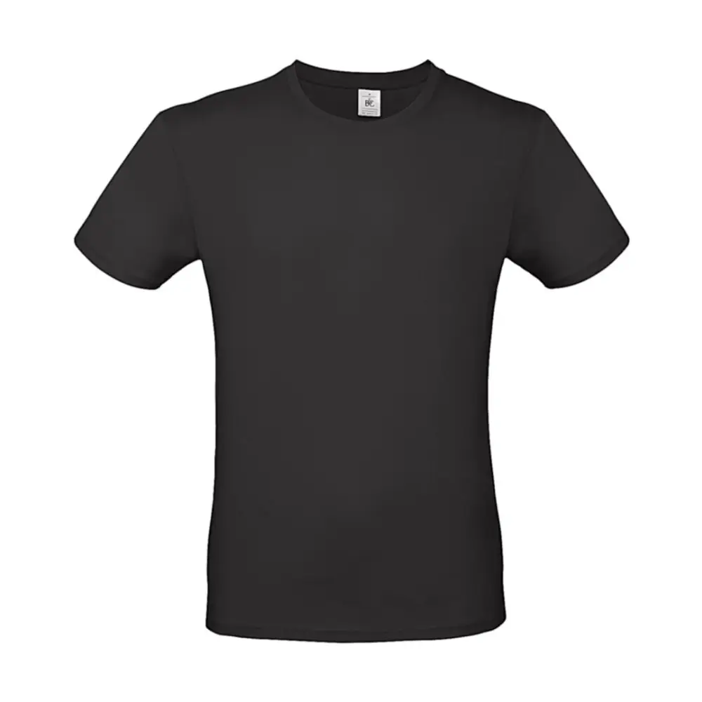 B&C #E150 T-Shirt - Black / XS