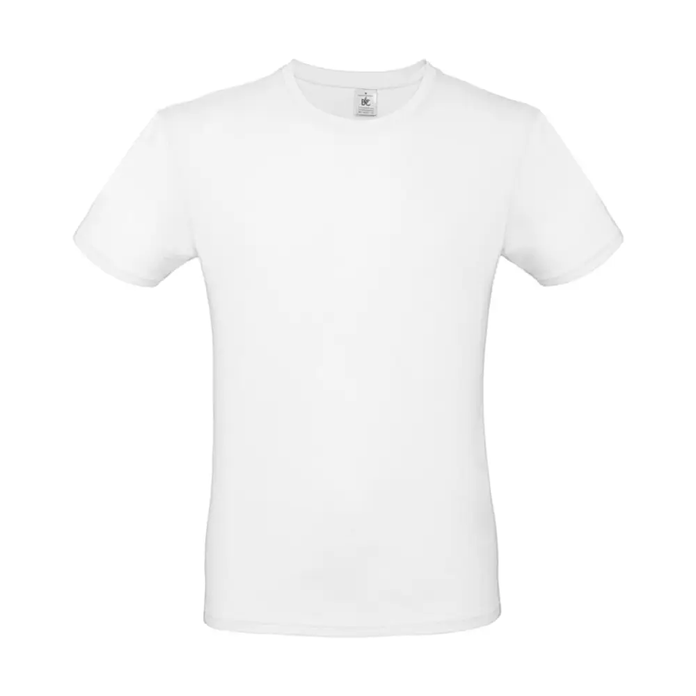 B&C #E150 T-Shirt - White / XS
