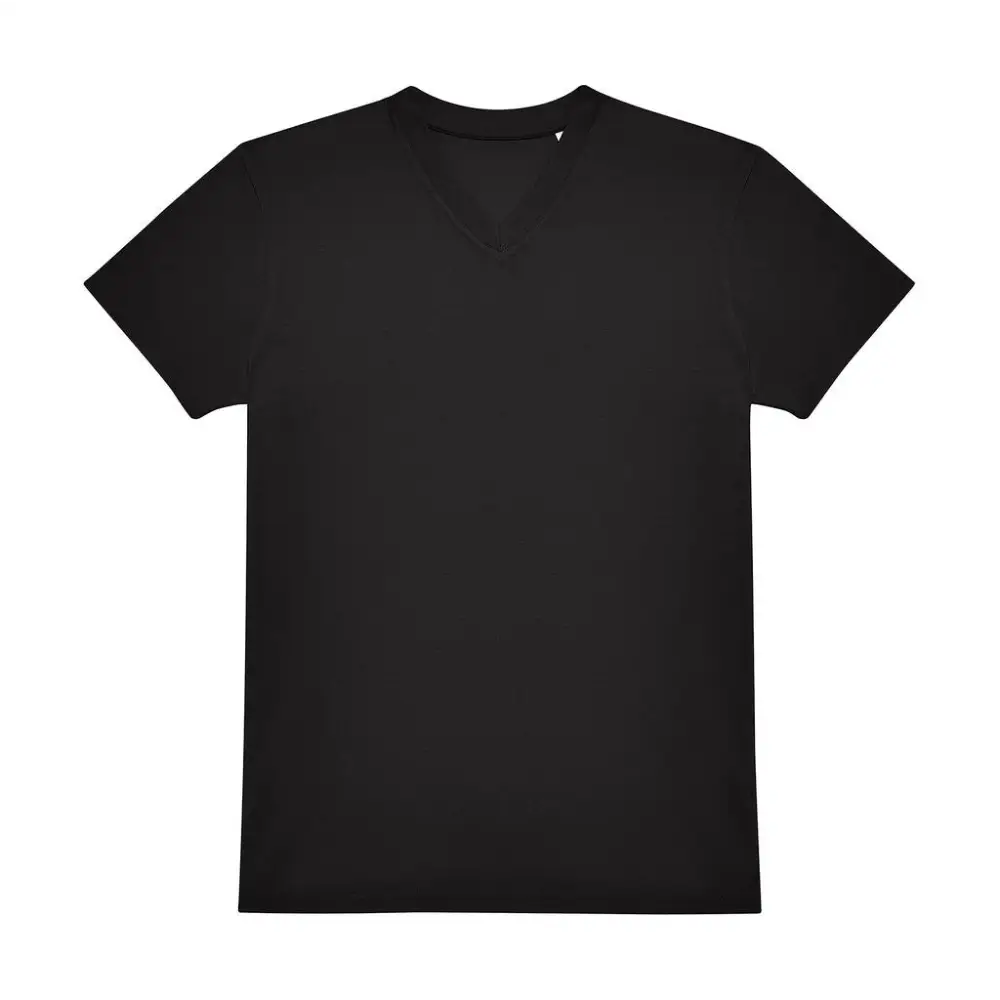 B&C #E150 V T-Shirt - Black / XS