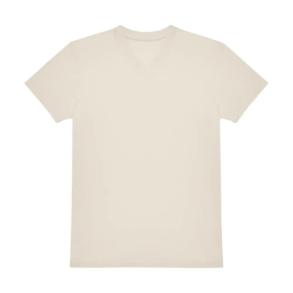 B&C #E150 V T-Shirt - Off White / XS