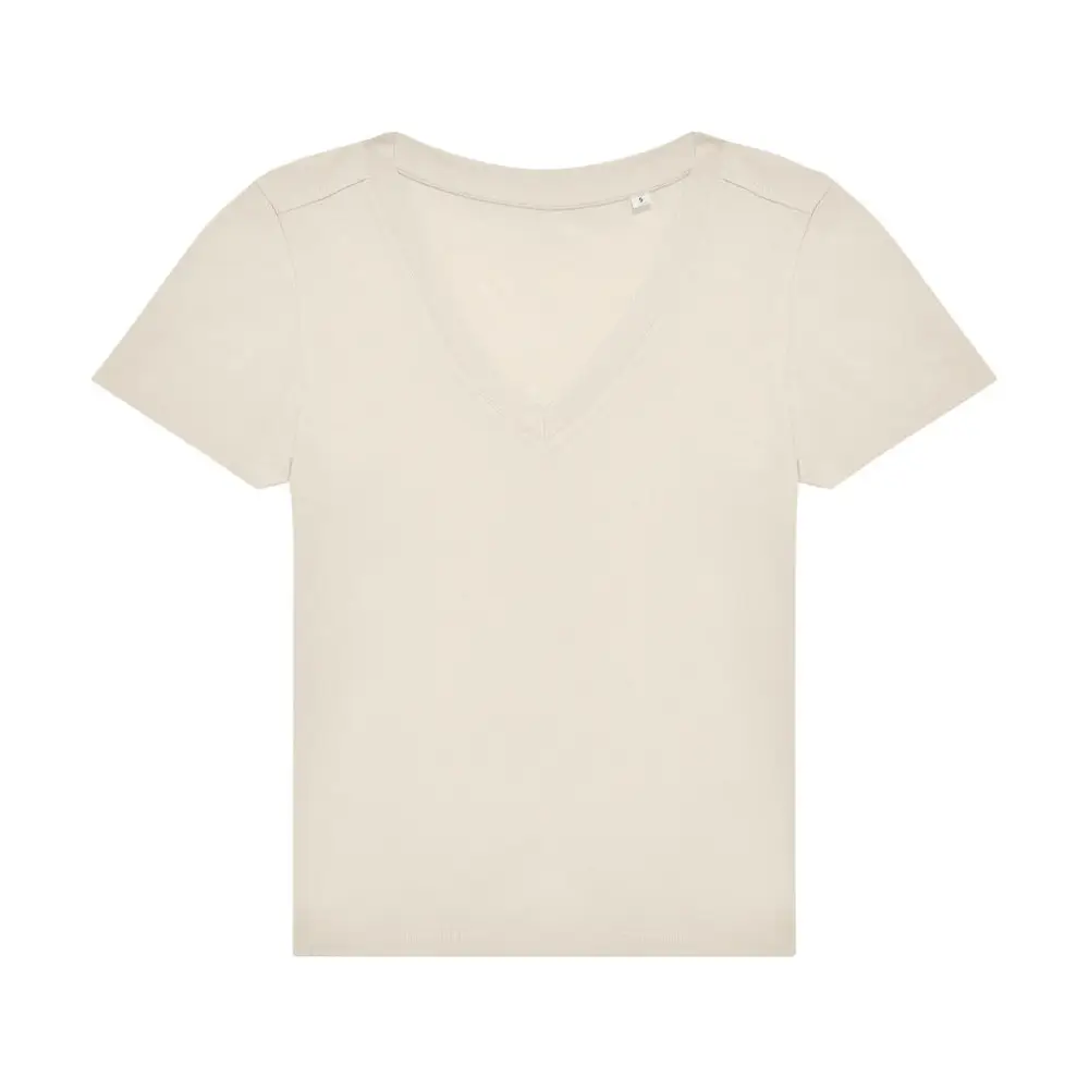 B&C #E150 V T-Shirt /women - Off White / XS