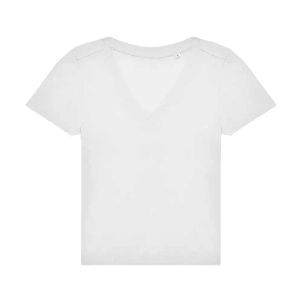 B&C #E150 V T-Shirt /women - White / XS