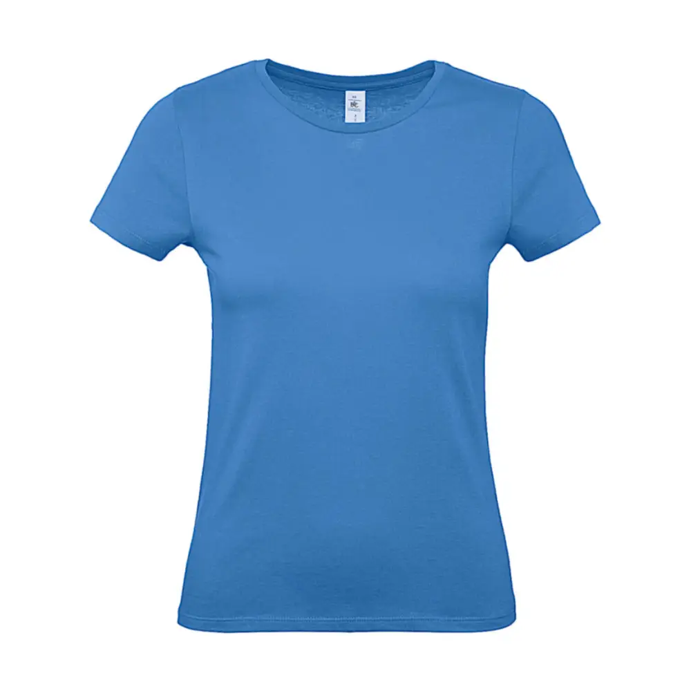 B&C #E150 /women T-Shirt - Azure / XS