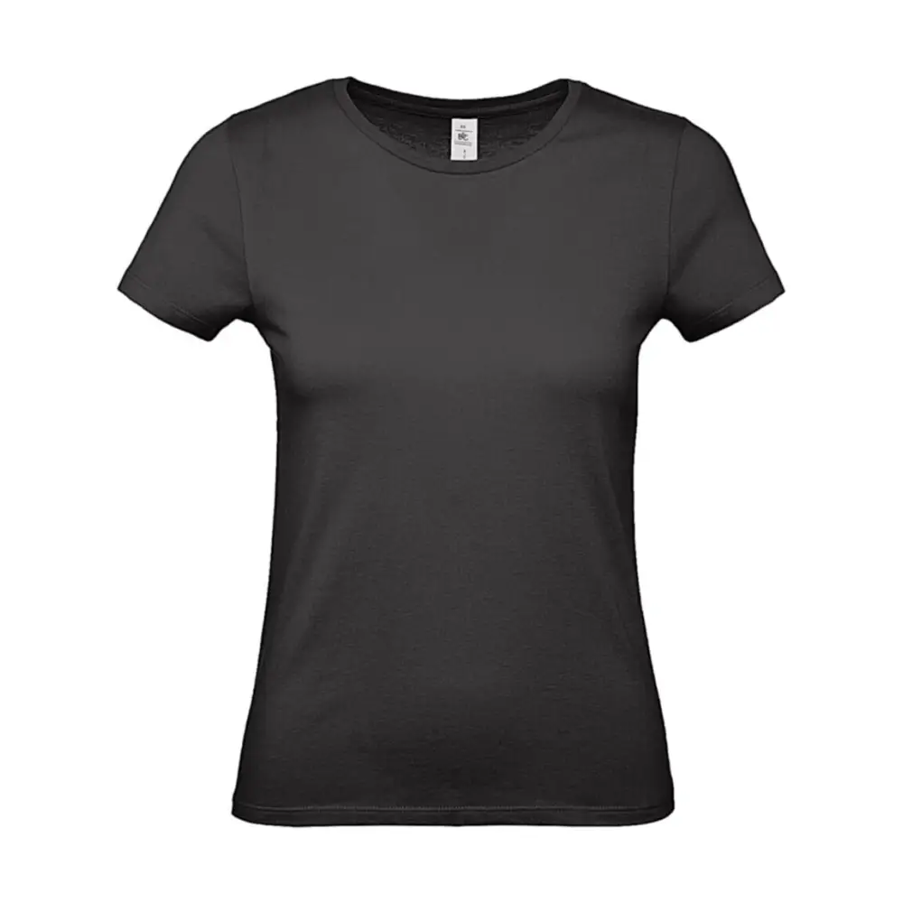 B&C #E150 /women T-Shirt - Black / XS