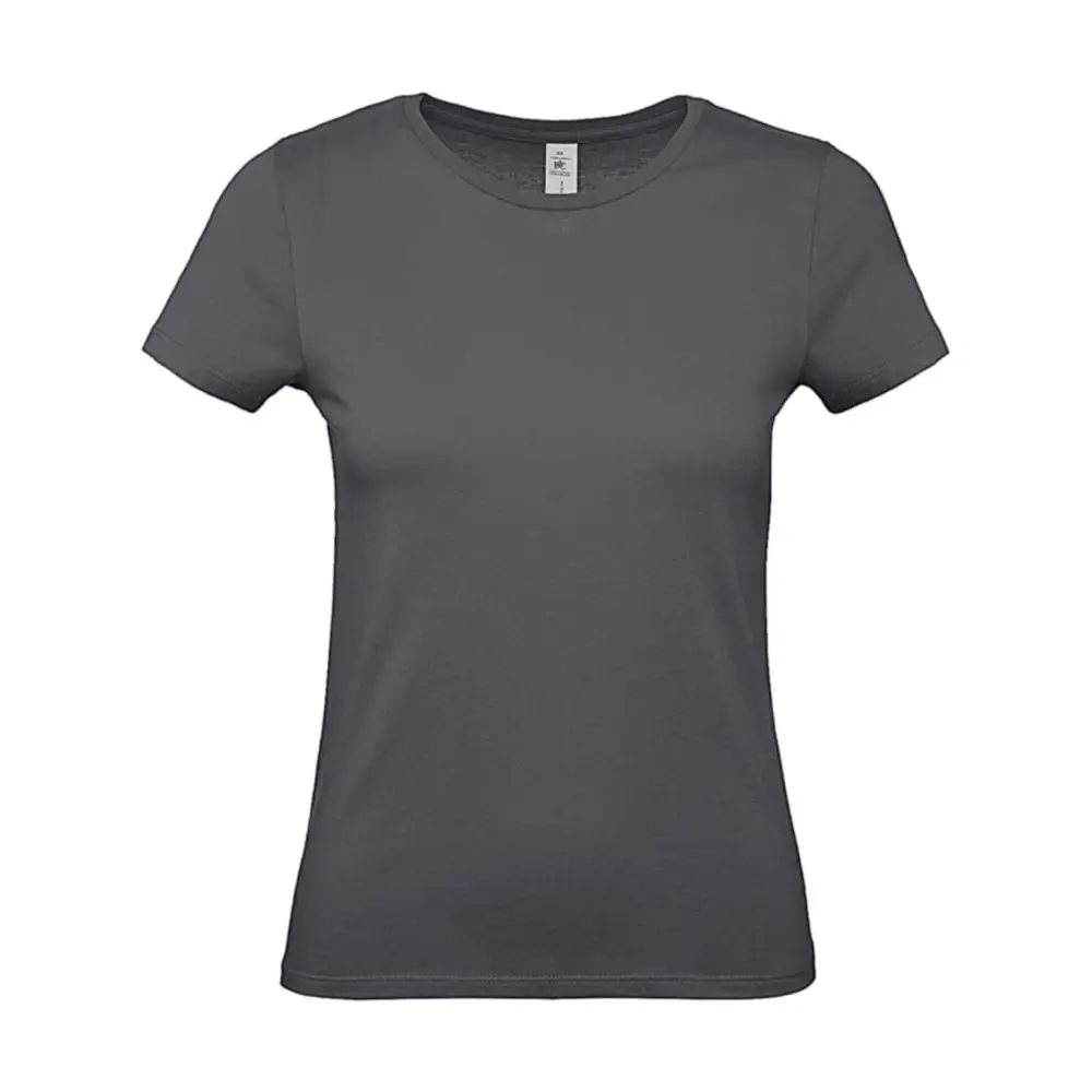 B&C #E150 /women T-Shirt - Dark grey / XS