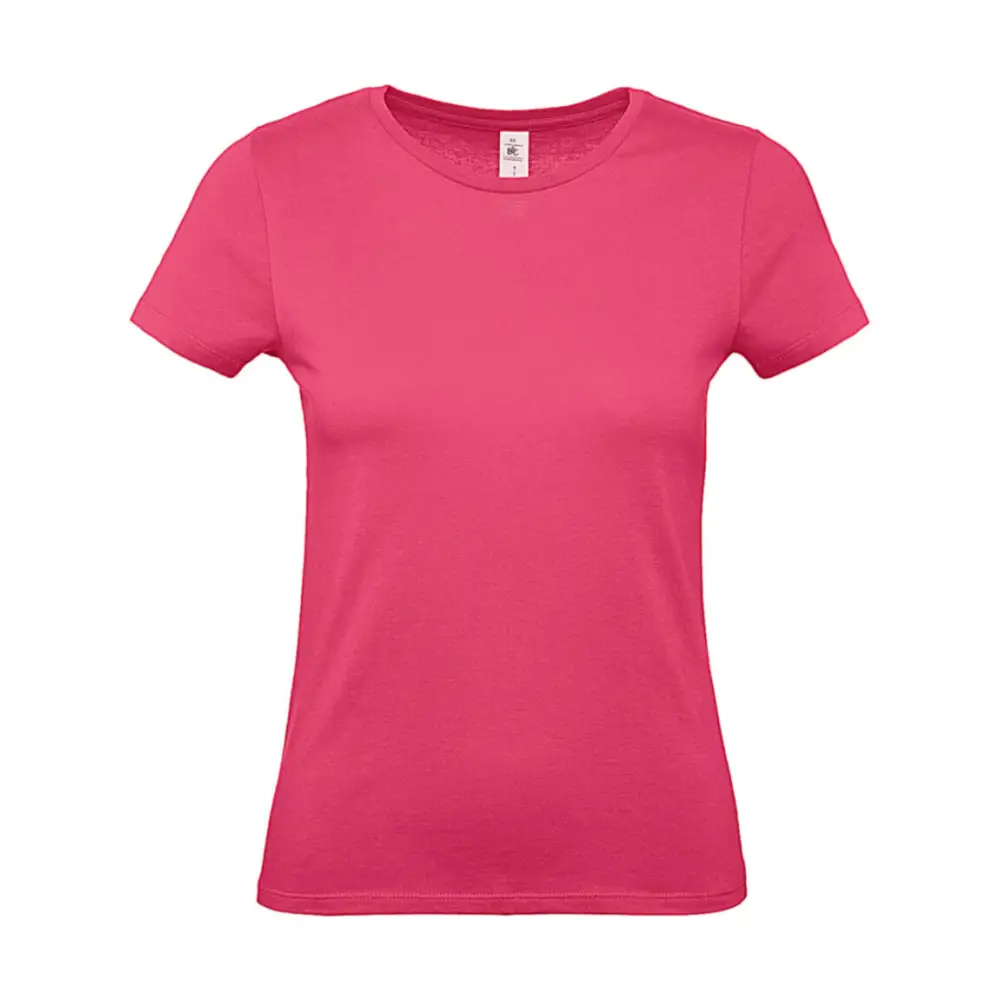 B&C #E150 /women T-Shirt - Fuchsia / XS