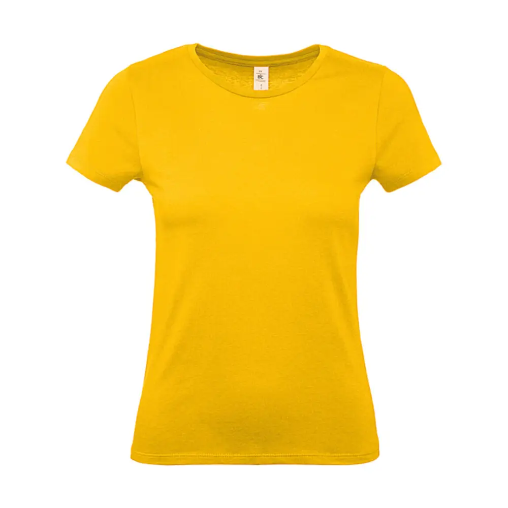 B&C #E150 /women T-Shirt - Gold / XS