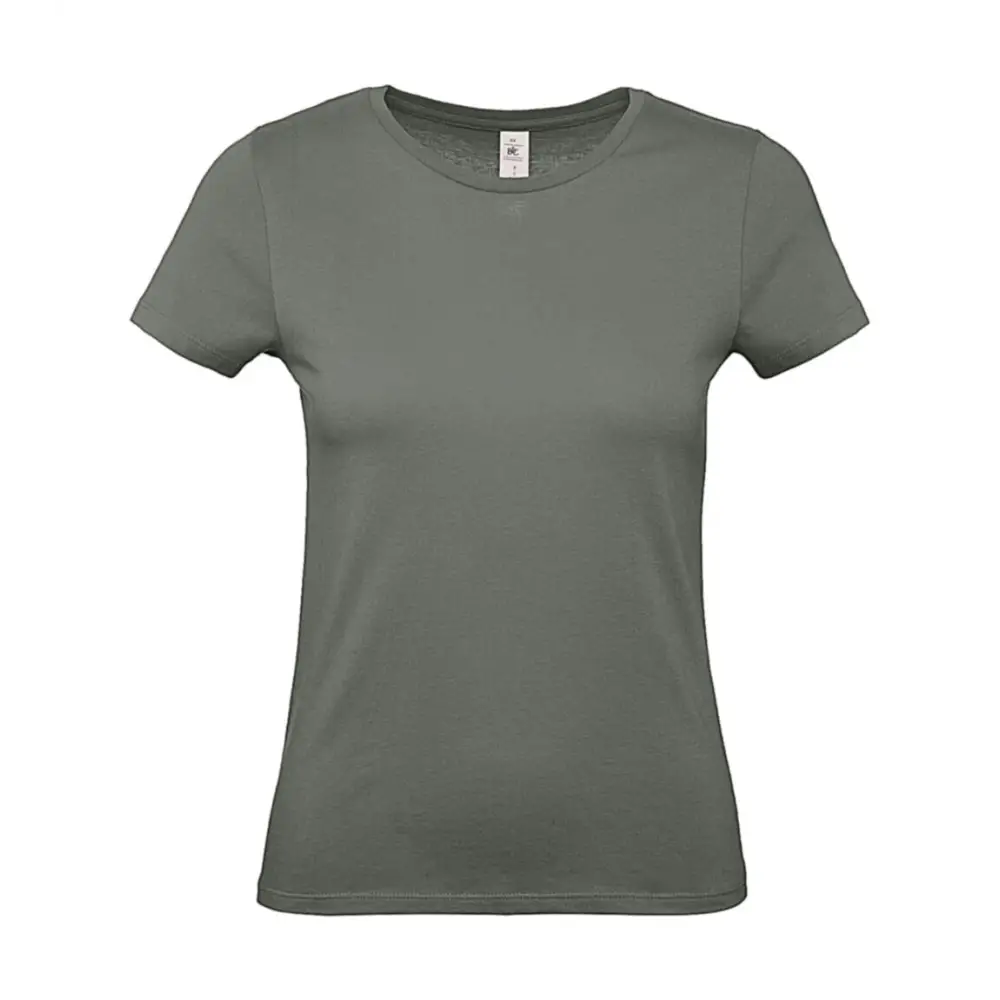 B&C #E150 /women T-Shirt - Millenial Khaki / XS