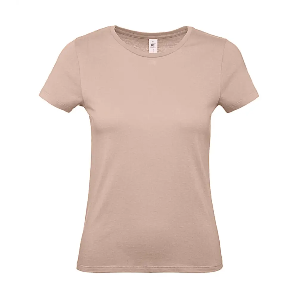 B&C #E150 /women T-Shirt - Millenial Pink / XS