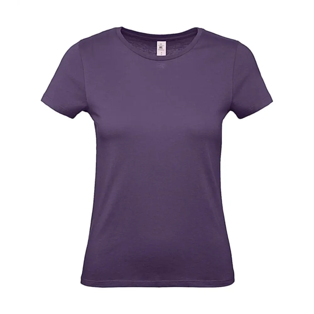 B&C #E150 /women T-Shirt - Radiant Purple / XS