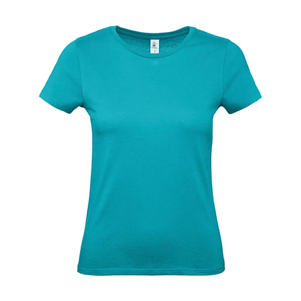 B&C #E150 /women T-Shirt - Real Turquoise / XS