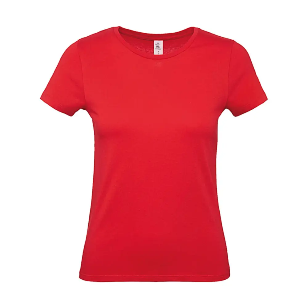 B&C #E150 /women T-Shirt - Red / XS