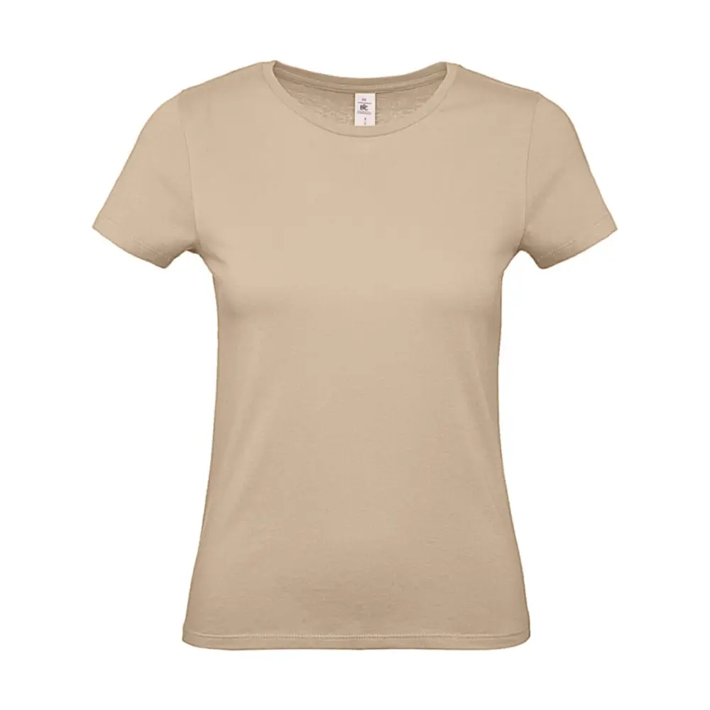 B&C #E150 /women T-Shirt - Sand / XS