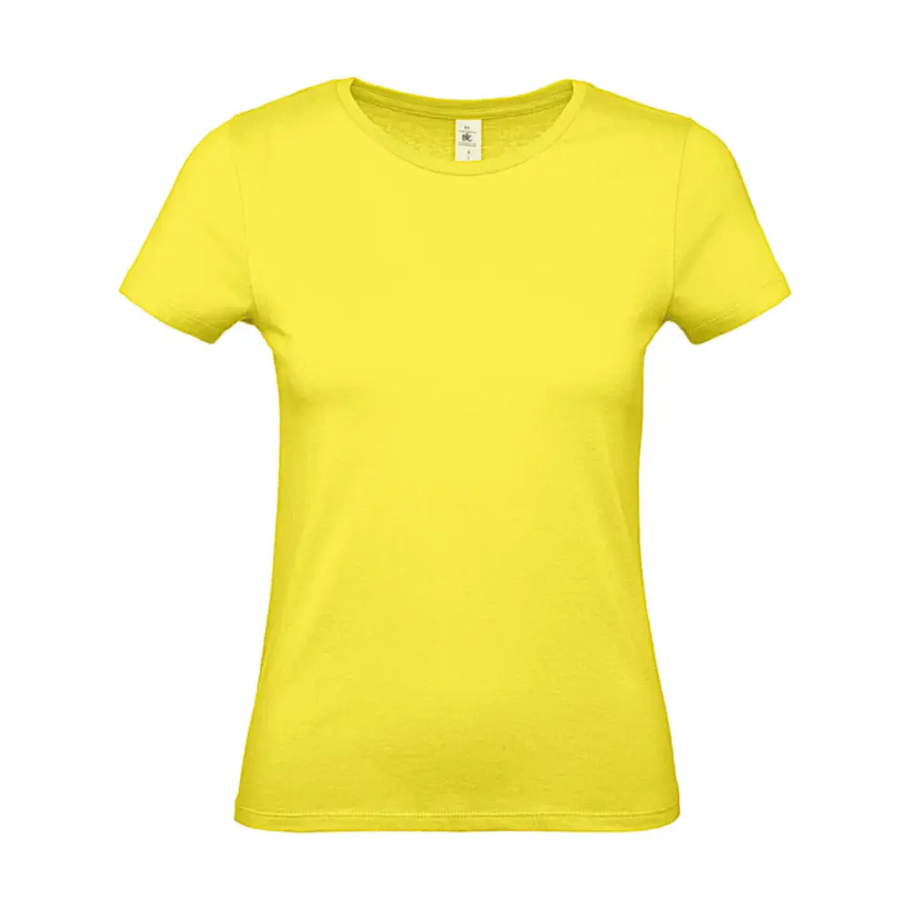 B&C #E150 /women T-Shirt - Solar Yellow / XS