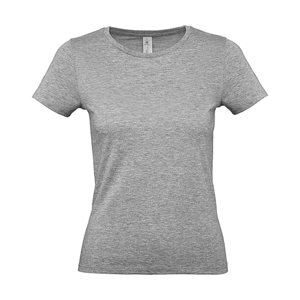 B&C #E150 /women T-Shirt - Sport Grey / XS