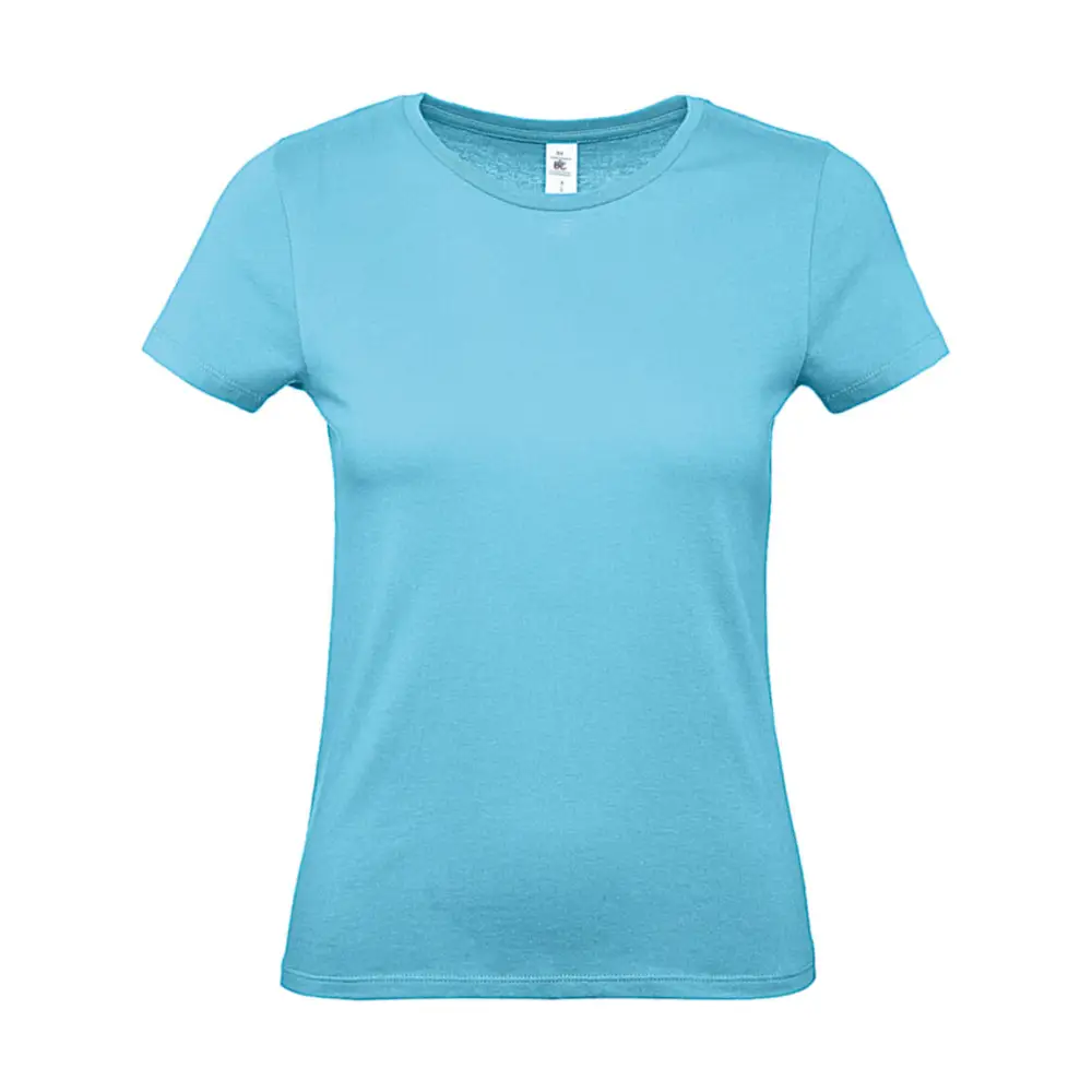 B&C #E150 /women T-Shirt - Turquoise / XS