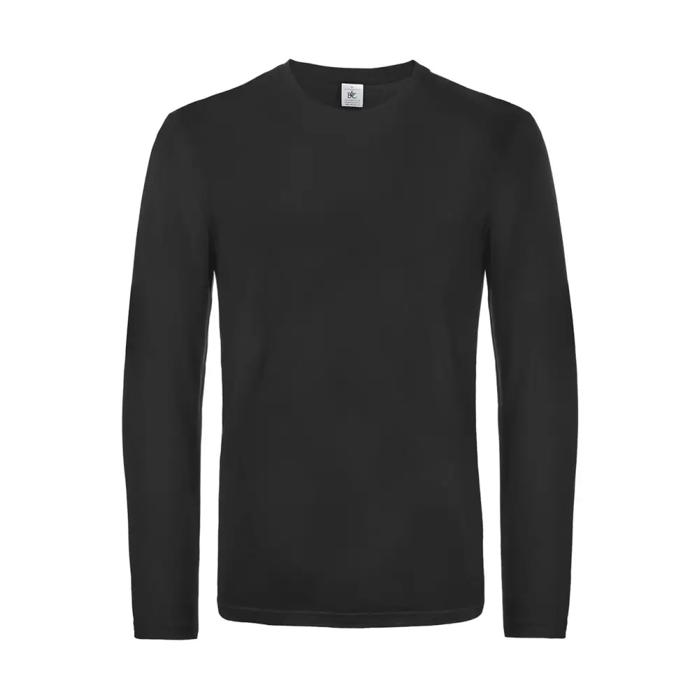 B&C #E190 LSL - Black / S