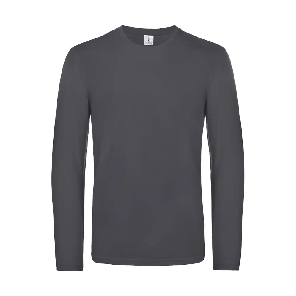 B&C #E190 LSL - Dark grey / S