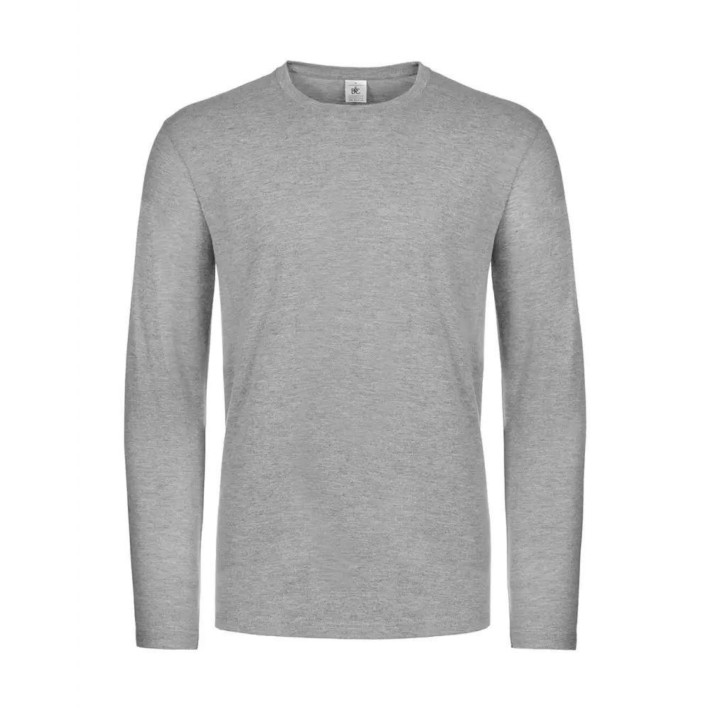 B&C #E190 LSL - Sport Grey / S