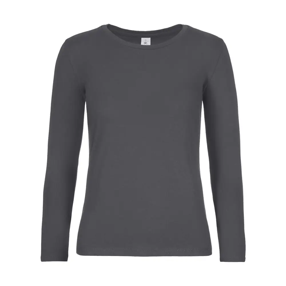 B&C #E190 LSL /women - Dark grey / XS