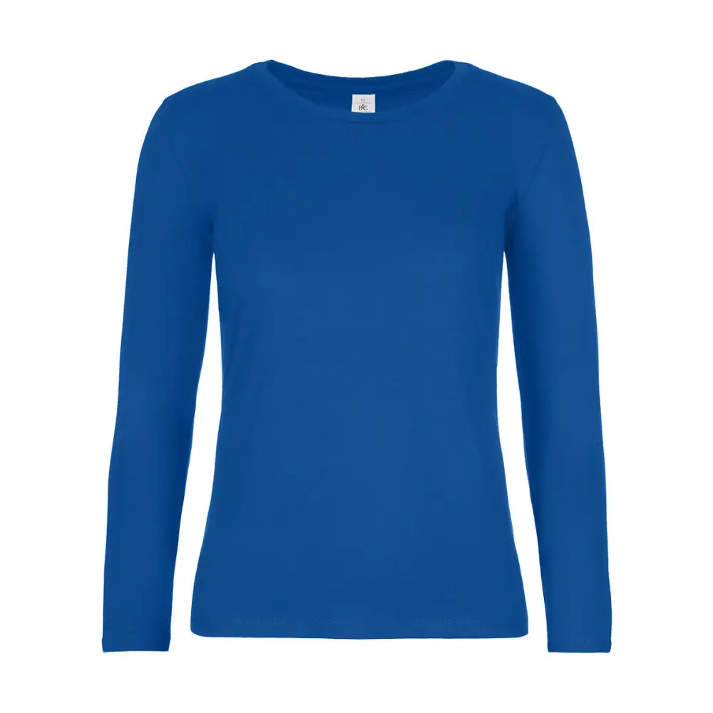B&C #E190 LSL /women - Royal Blue / XS
