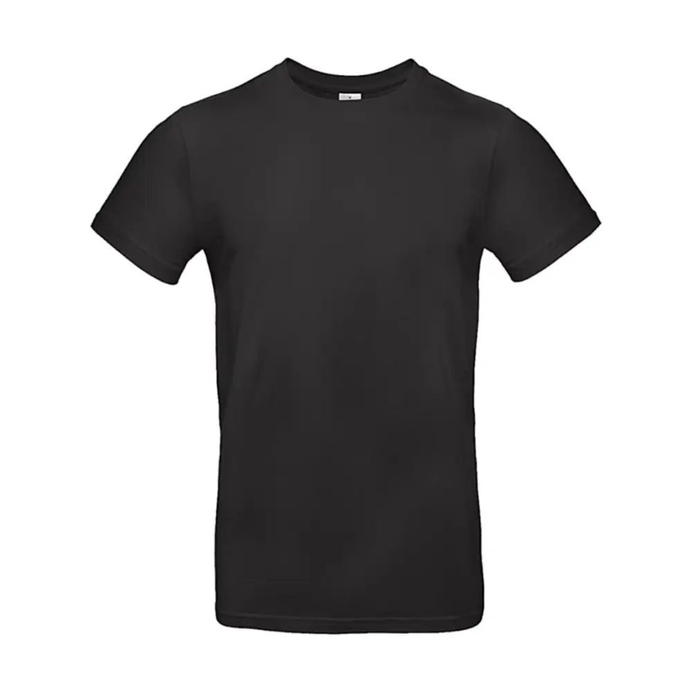 B&C #E190 T-Shirt - Black / XS