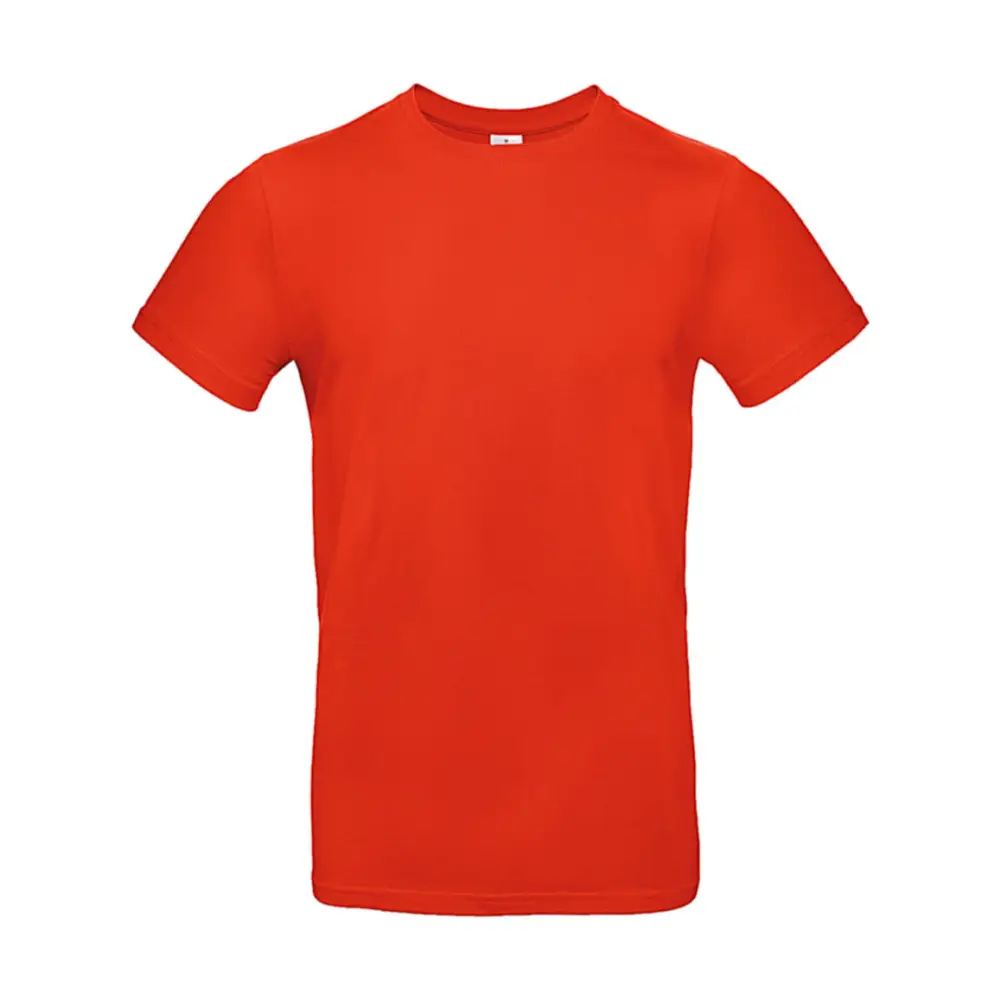 B&C #E190 T-Shirt - Fire Red / XS