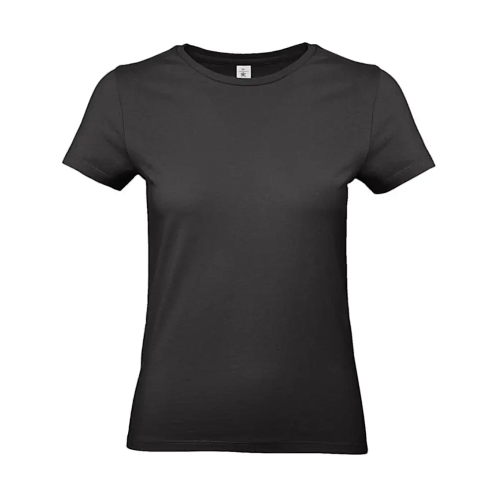 B&C #E190 /women T-Shirt - Black / XS