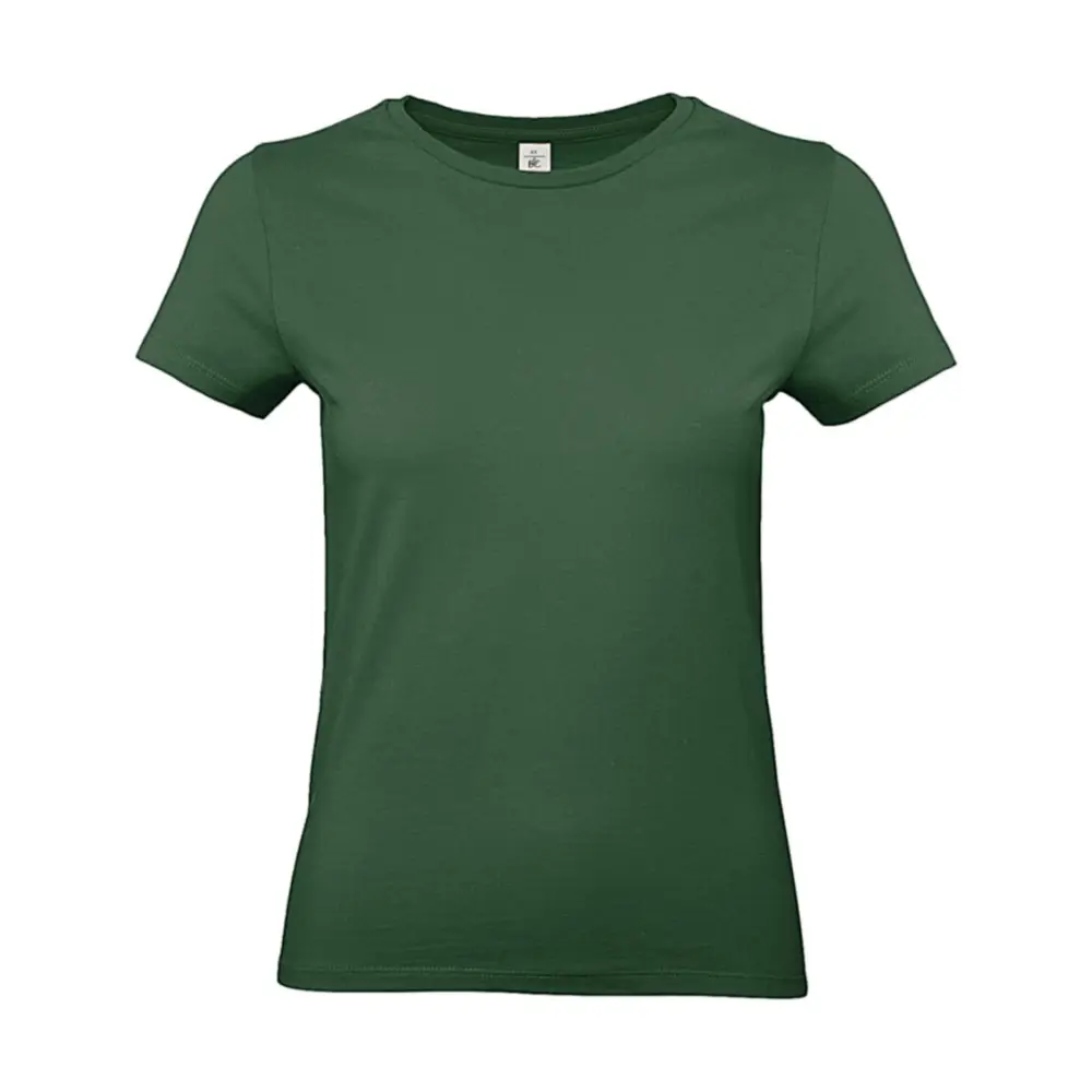 B&C #E190 /women T-Shirt - Bottle Green / XS
