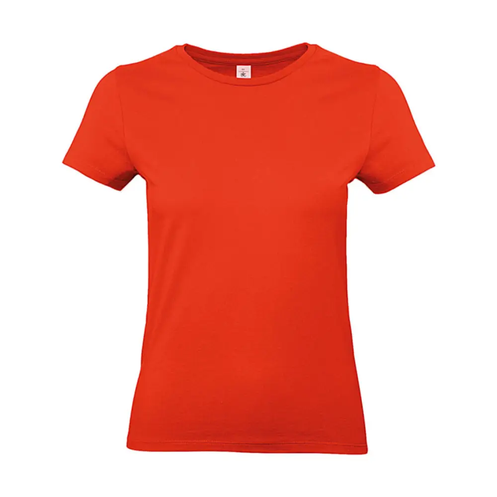 B&C #E190 /women T-Shirt - Fire Red / XS